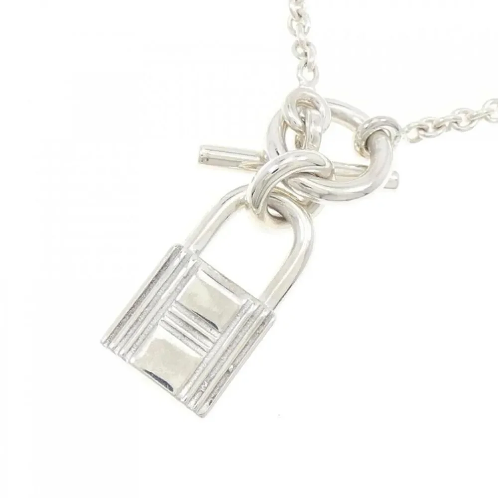 Hermès Amulette Cadena 925 Silver Necklace